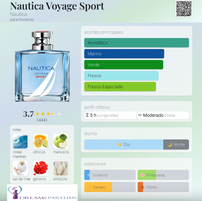 NAUTICA VOYAGE SPORT 100 ML EDT-1