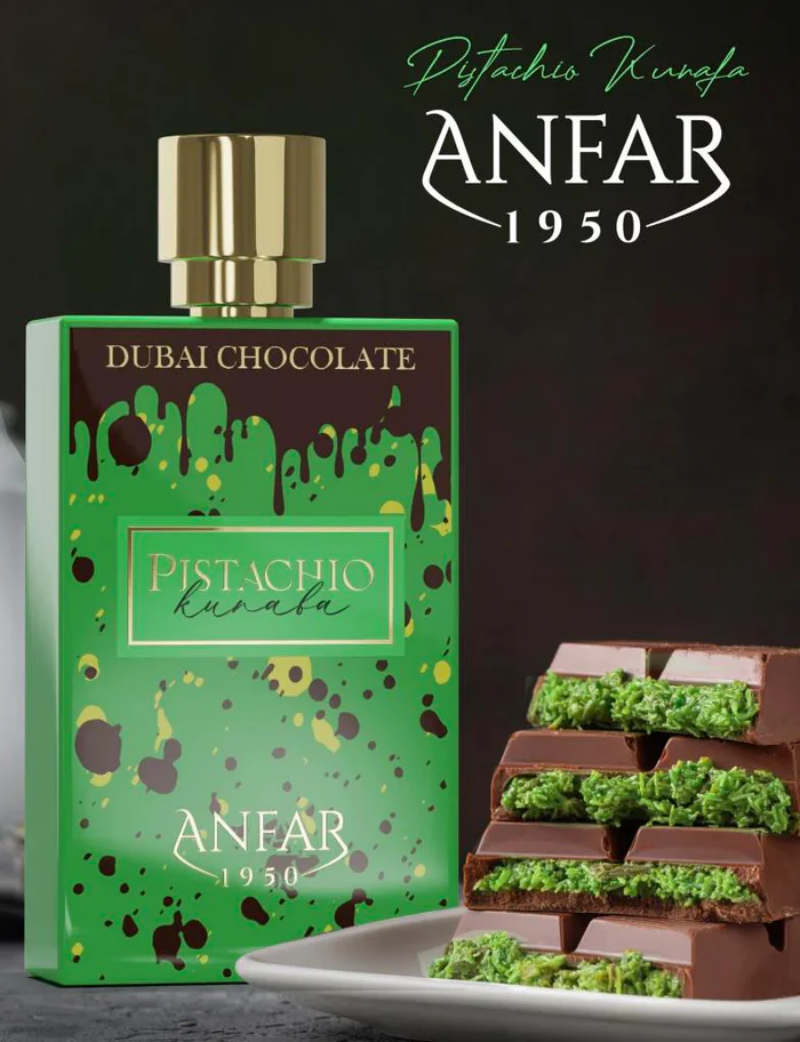 AFNAN PISTACHIO KANAFA DUBAI CHOCOLATE EXTRAIT DE PARFUM 80 ML-2