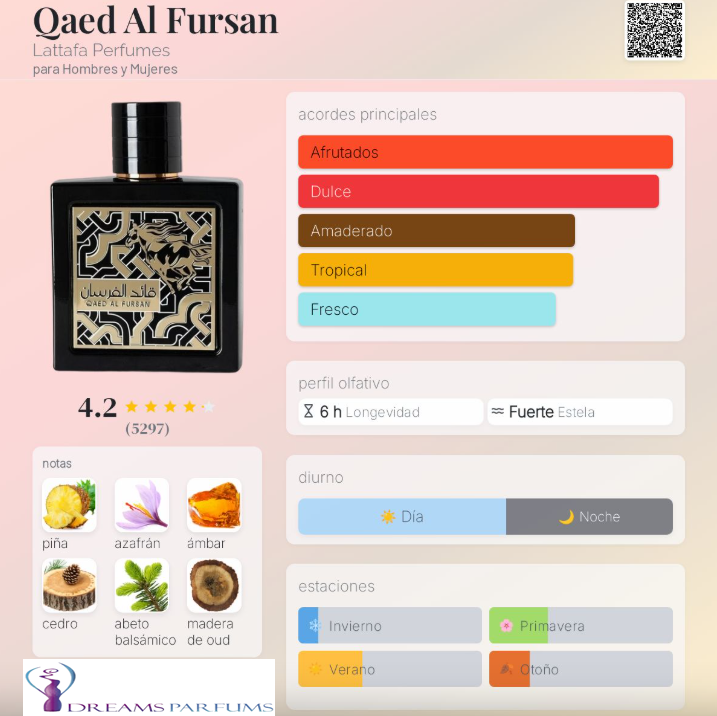 LATTAFA QAED AL FURSAN 90 ML EDP-1