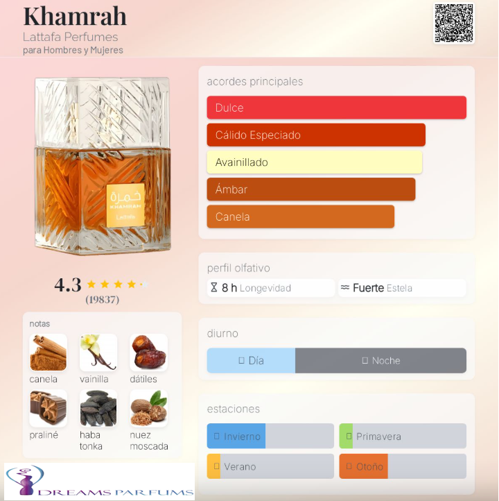 LATTAFA KHAMRAH 100 ML EDP-1