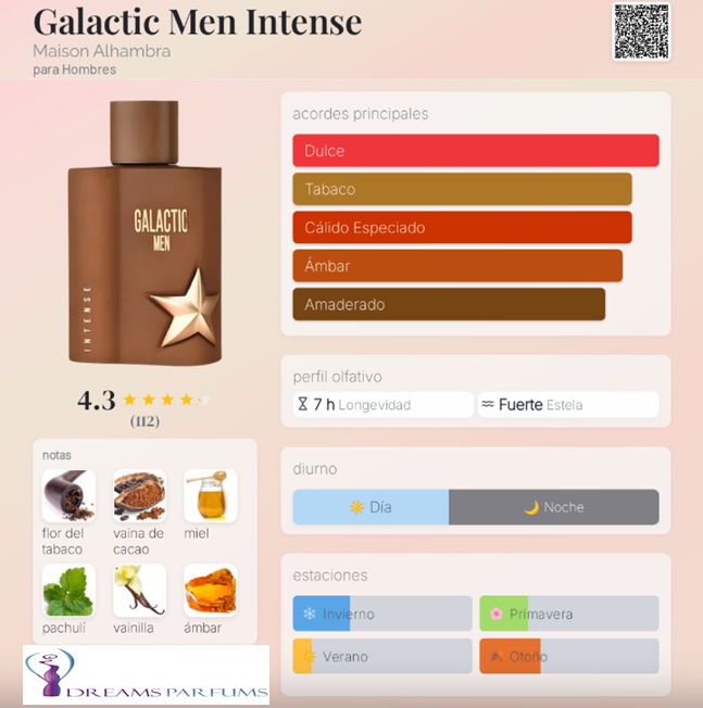 MAISON ALHAMBRA GALACTIC MEN INTENSE 100 ML EDP-1
