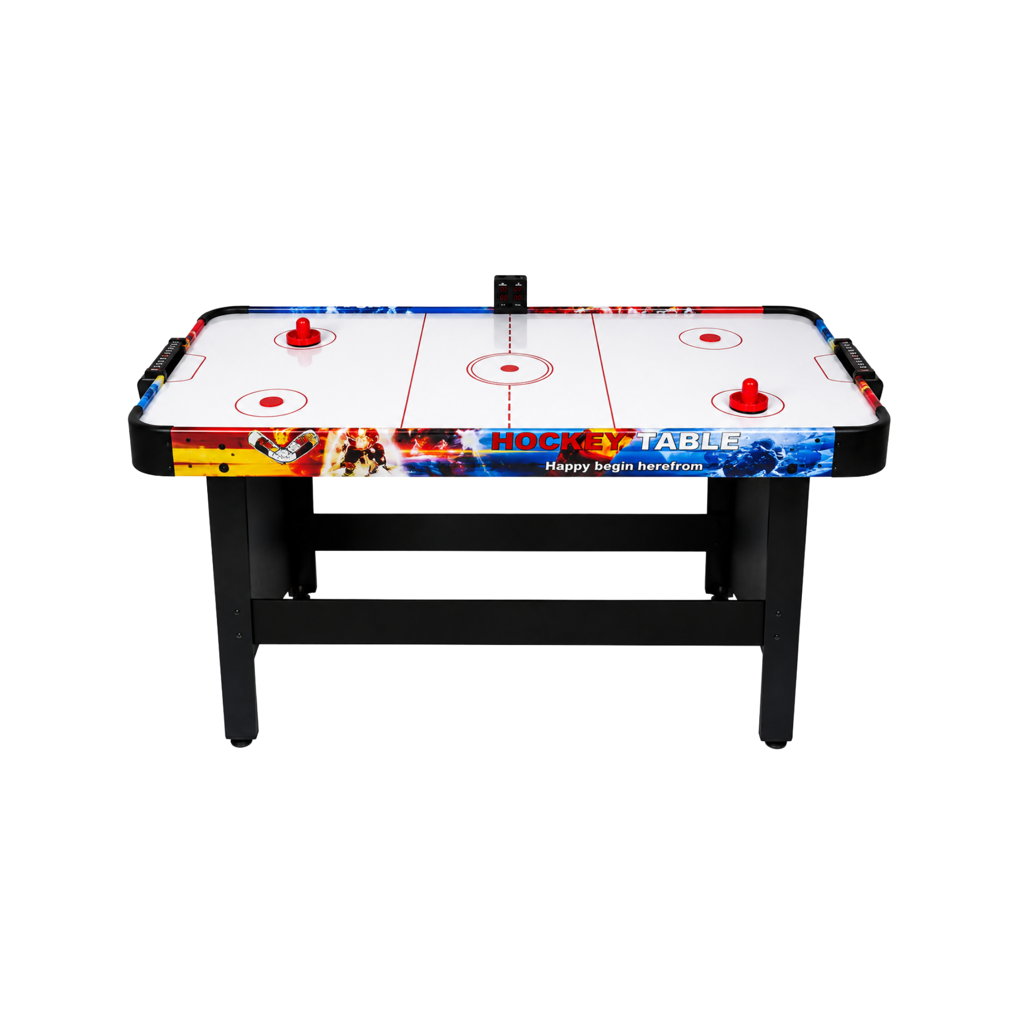 Mesa Air Hockey Blanca 183 cms -2