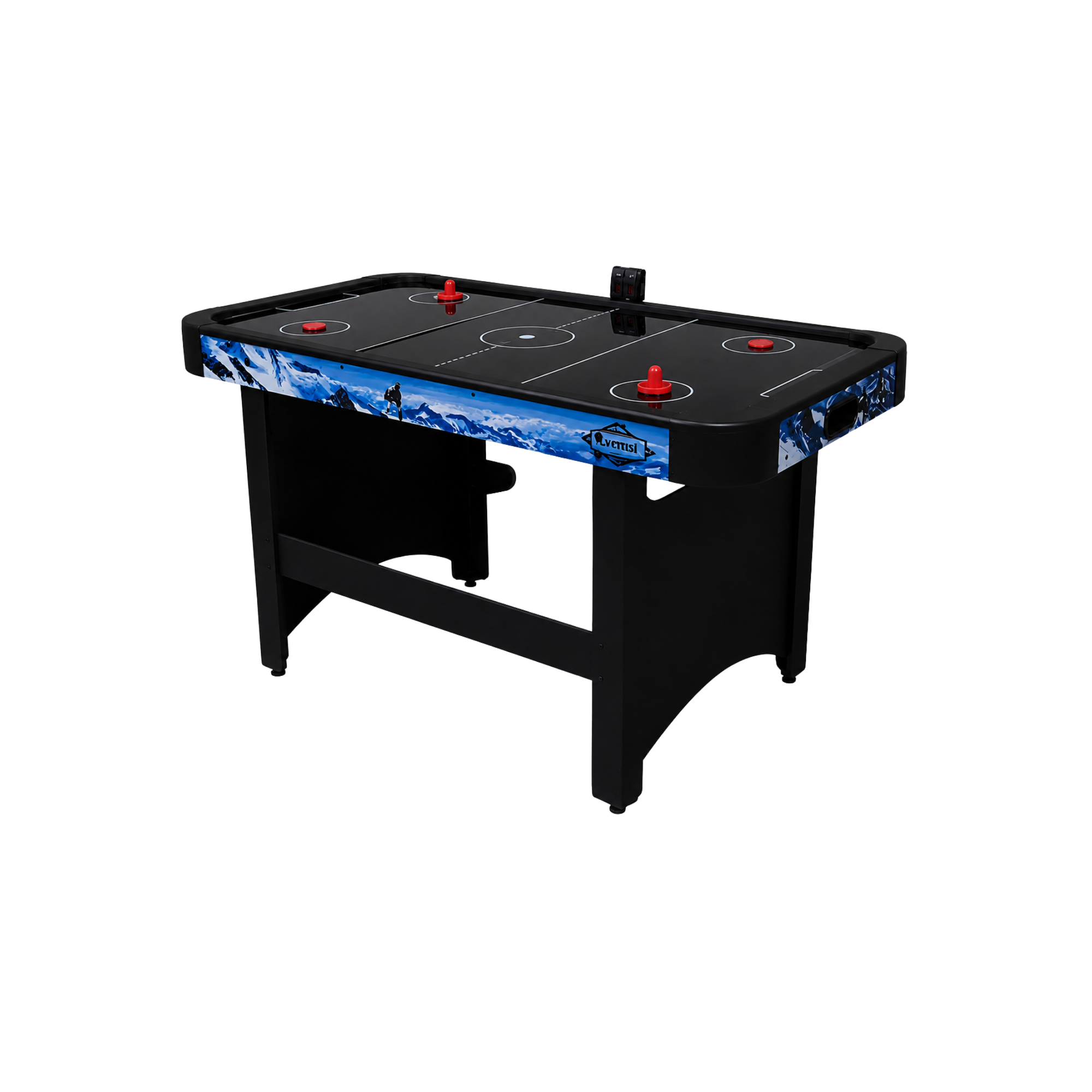 Mesa Air Hockey Pro Negra 152 cms-2