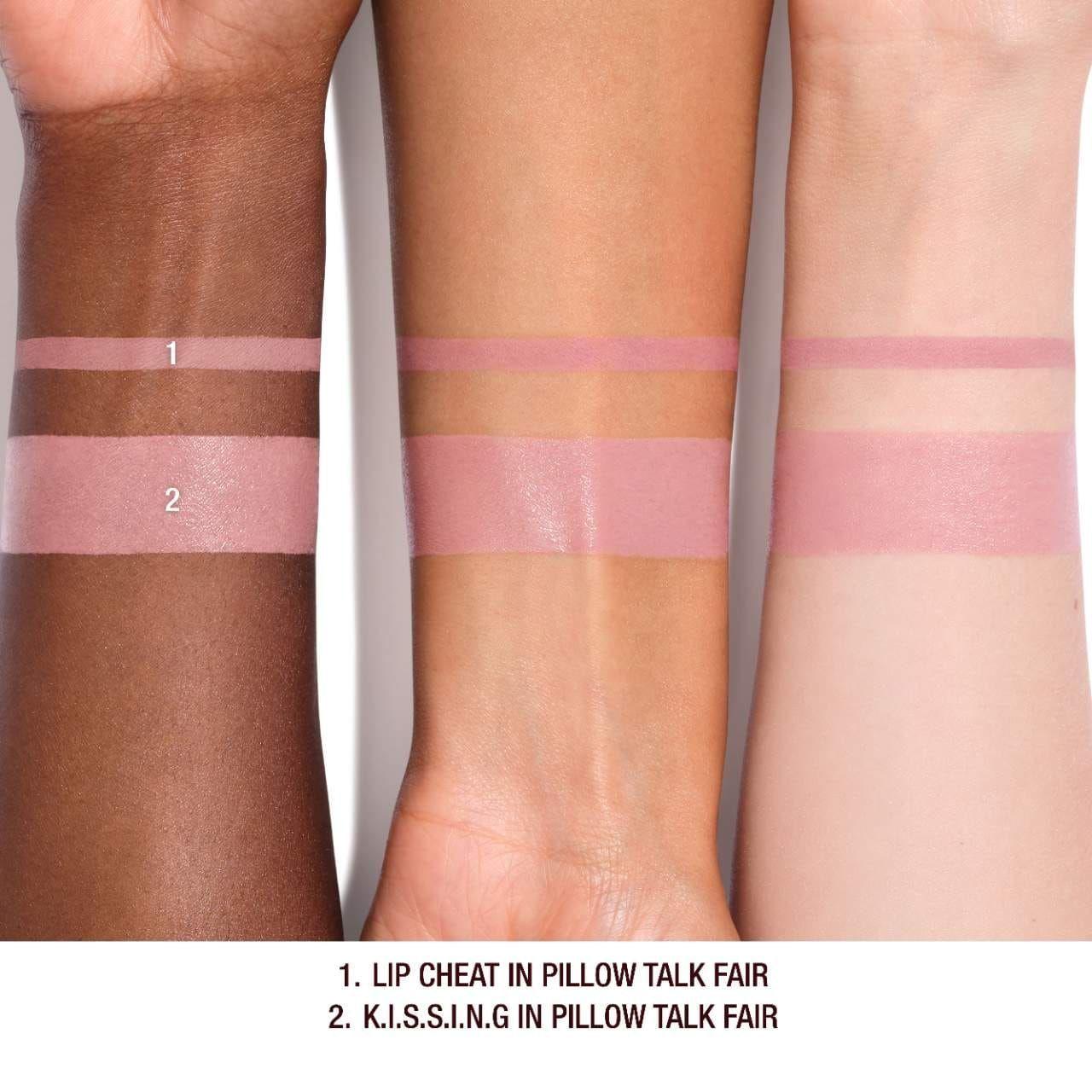  Charlotte Tilbury  Mini Pillow Talk Lipstick & Liner Set Tono Fair -2