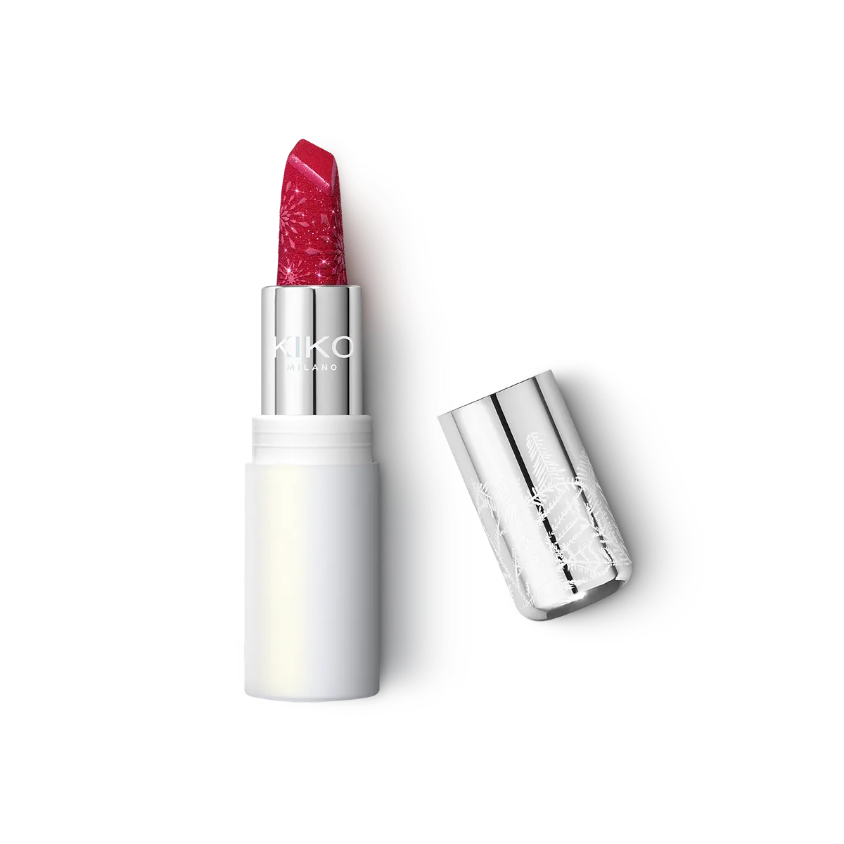 Kiko Milano Snow-kissed holiday sparkly peaks lipstick 03-1