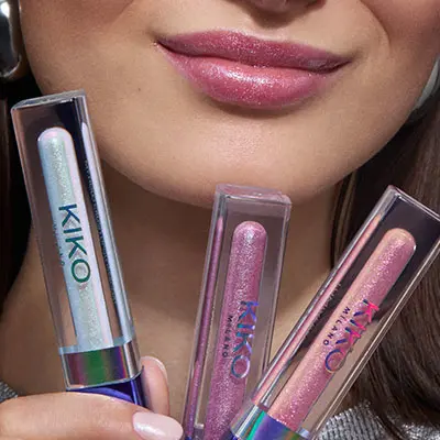 Kiko Milano Lumiverse My Holo Crush lipgloss&coat Tono 03-2