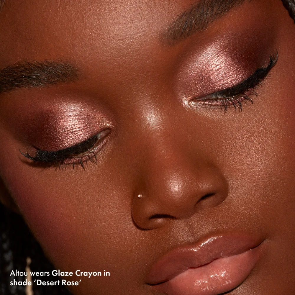 ICONIC LONDON Sombra De Ojos Glaze Crayon Intense Tono Desert Rose -2