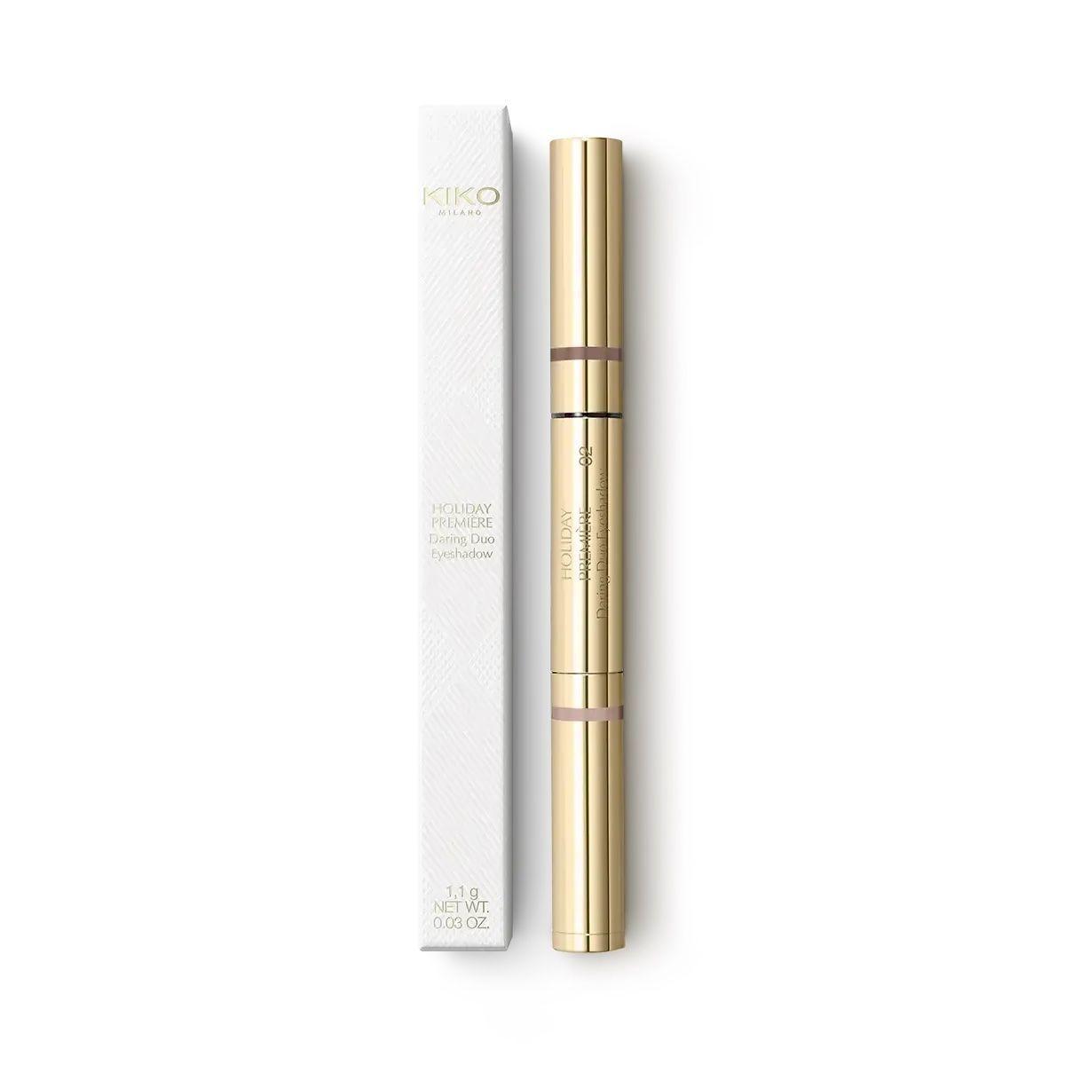 Kiko Milano Lapiz Sombra Cremosa Doble Holiday Premier 02-2