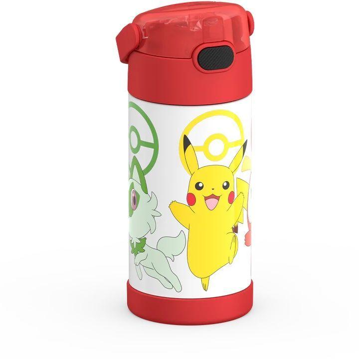 Thermos BOTELLA DE AGUA FUNTAINER® DE 12 oz POKEMON AMARILLA 350 ml-1