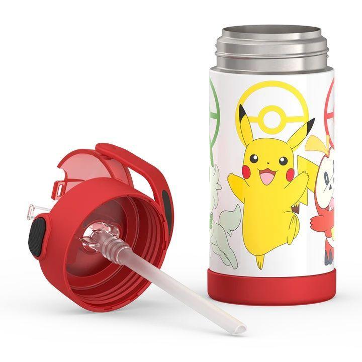 Thermos BOTELLA DE AGUA FUNTAINER® DE 12 oz POKEMON AMARILLA 350 ml-6