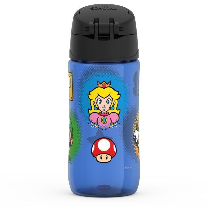  Botella de agua infantil plastico Thermos® MARIO KART™ 470 ml -2