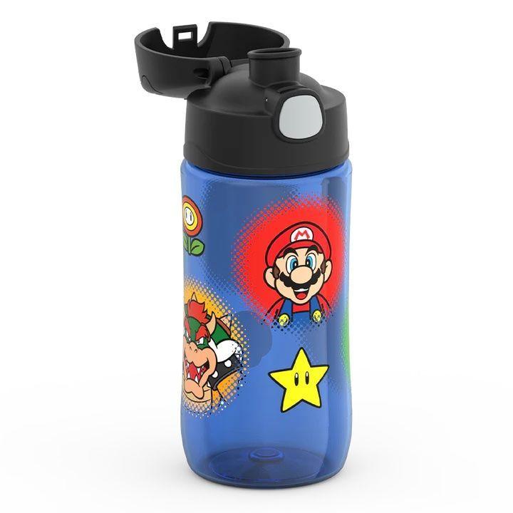  Botella de agua infantil plastico Thermos® MARIO KART™ 470 ml -3