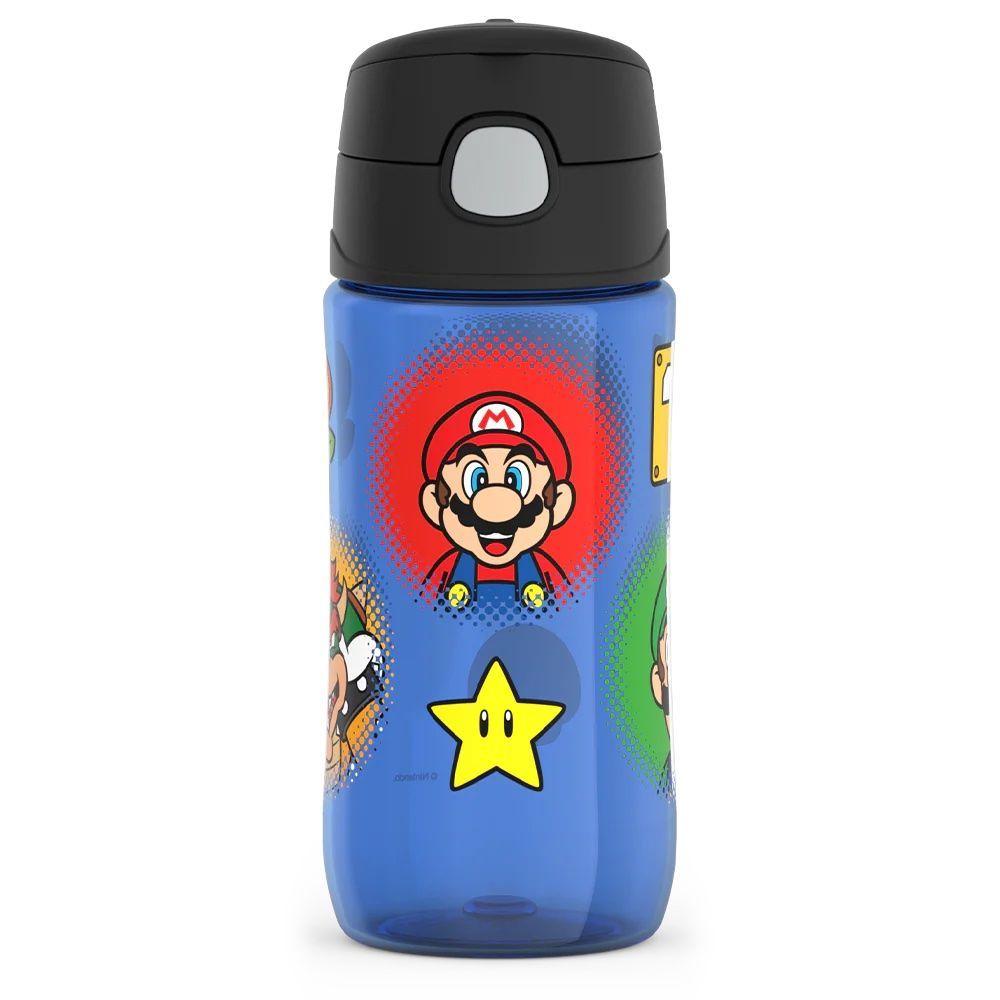  Botella de agua infantil plastico Thermos® MARIO KART™ 470 ml -4