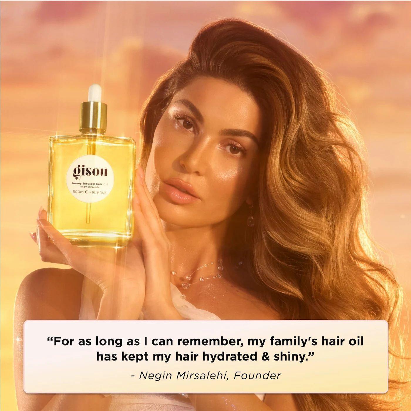 Gisou Mini Honey Infused Hair Oil -2