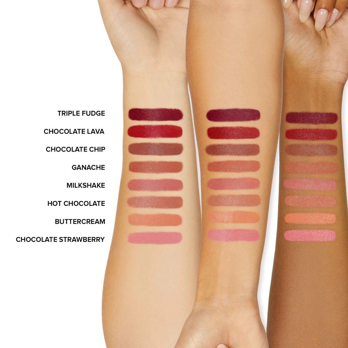 Too Faced  Cocoa Bold Cream Lipstick Tono Milkshake-3