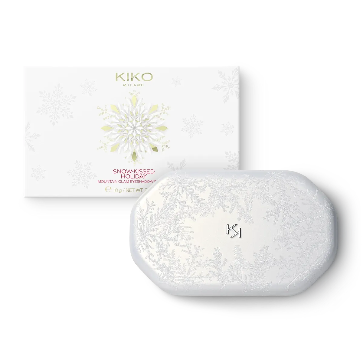 Kiko Milano Snow Kissed Holiday Mountain Glam Eyeshadow Palette-2
