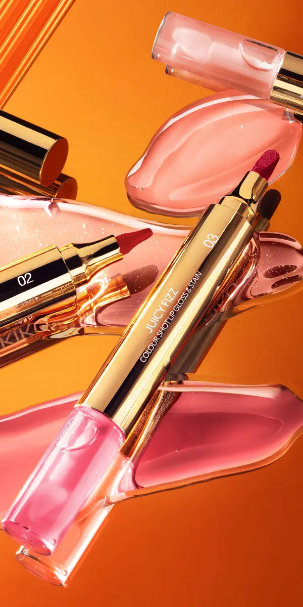 Kiko Milano Gloss Juicy Fizz Color Shot Lip Gloss & Stain Tono 03  -2