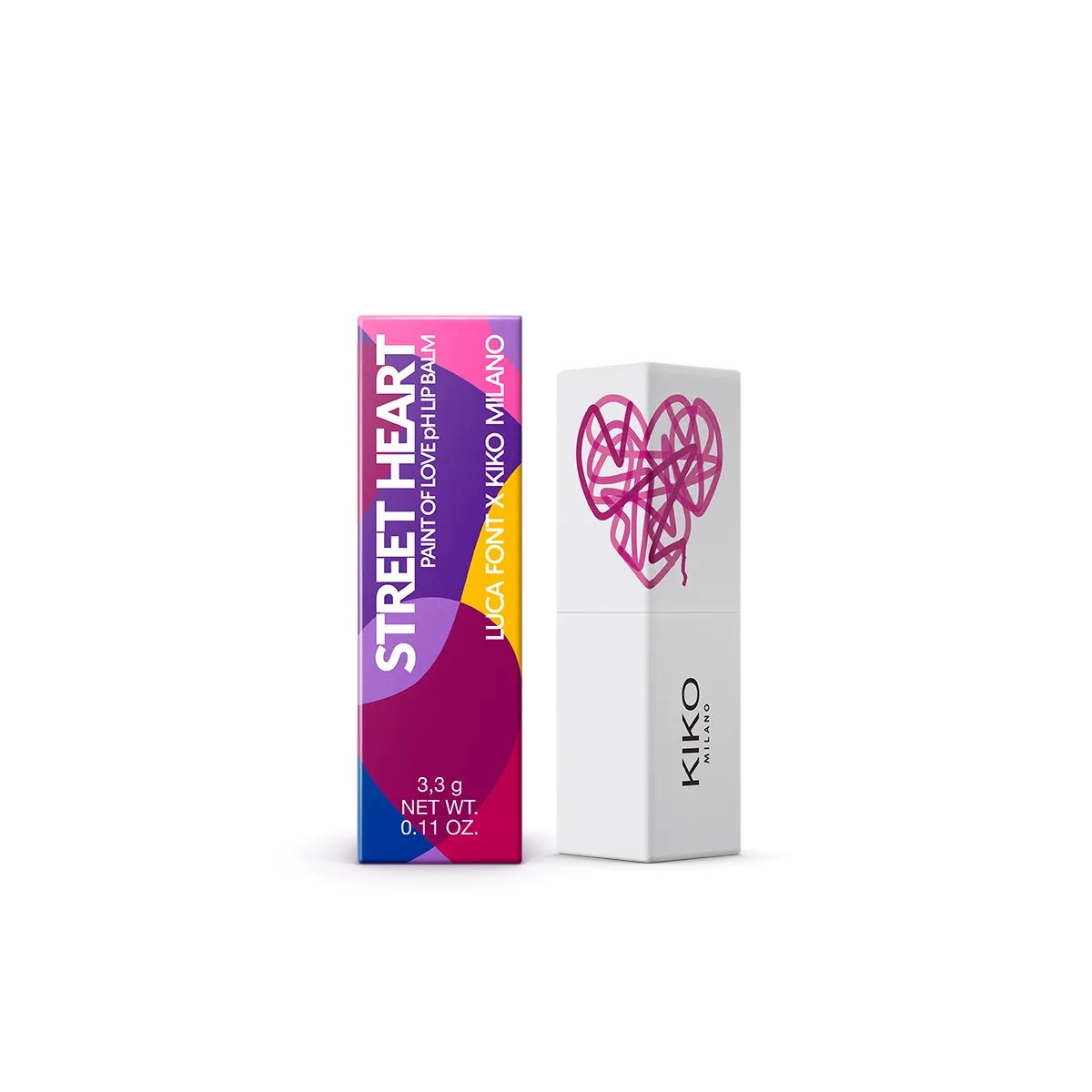 Kiko Milano Street Heart Paint Of Love Ph Lip Balm-2