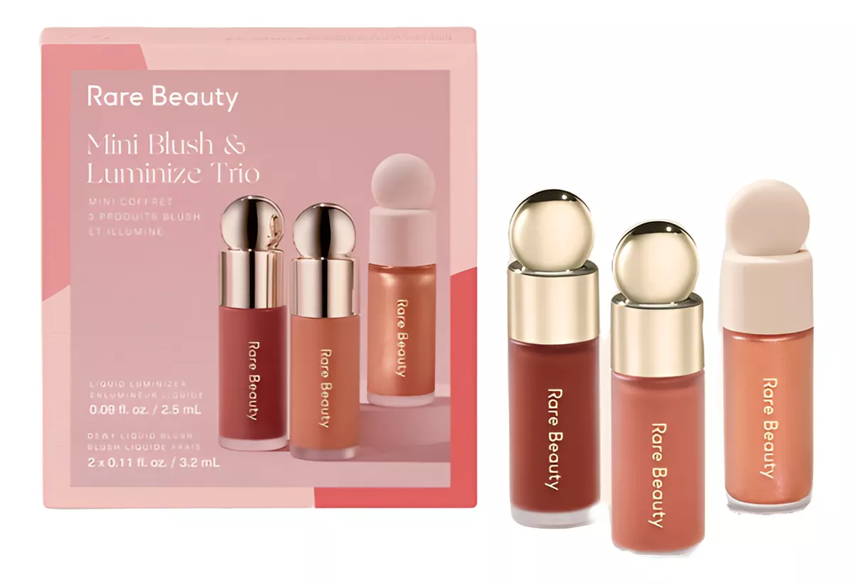 Rare Beauty 2 Mini Blush & 1 Mini Luminize Trio-0