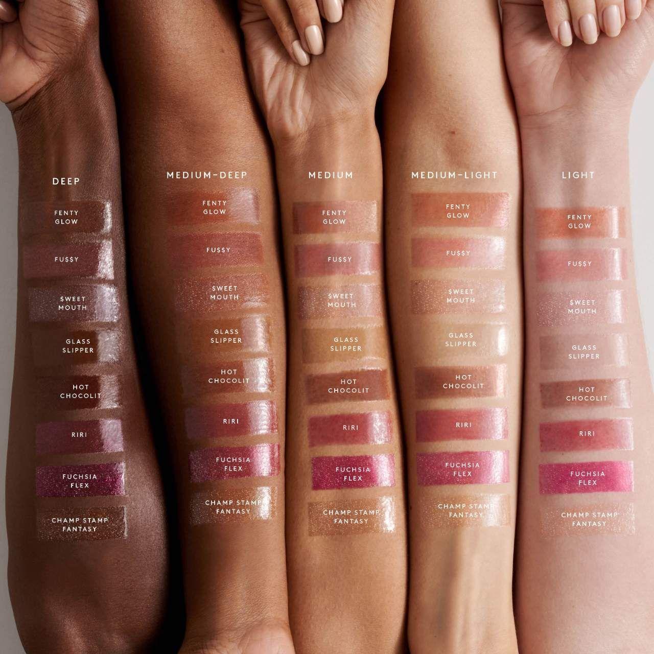 Fenty Beauty by Rihanna  Gloss Bomb Universal Lip Luminizer Tono Glass Slipper Heat-2