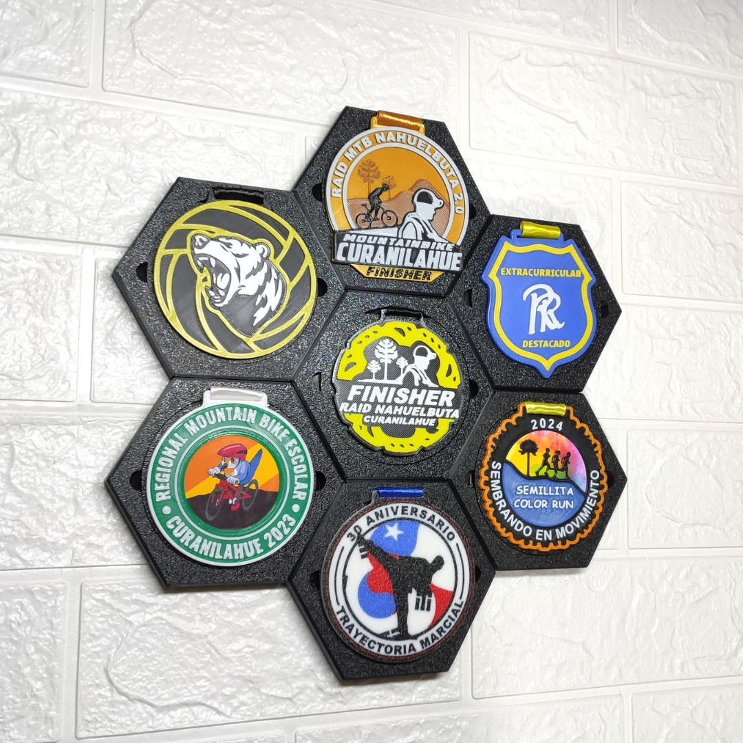 Medallero Modular Soporte Para Medallas Pack De 20 Módulos-2