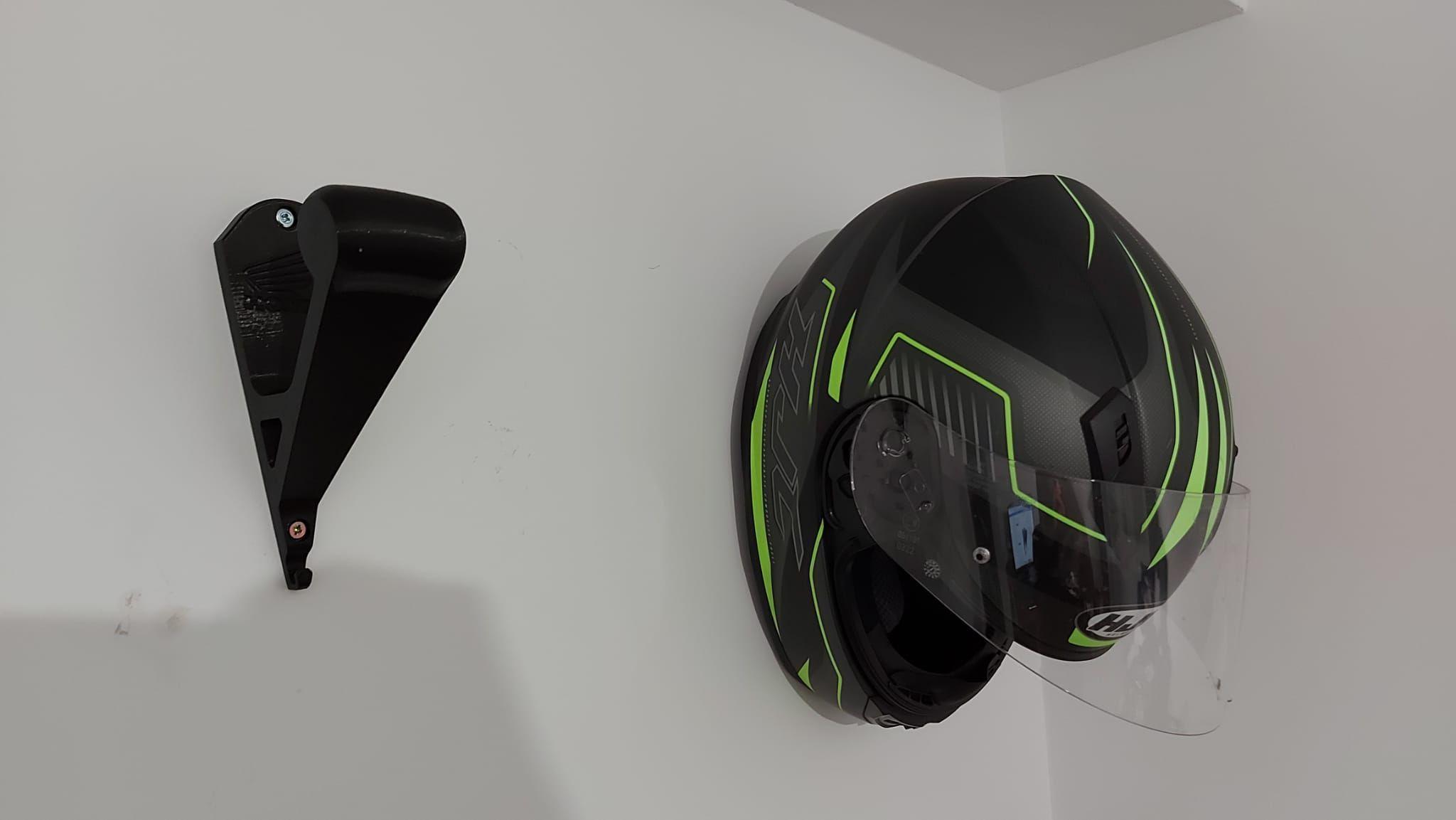 Colgador Para Casco De Moto Y Bicicleta Soporte De Pared-2