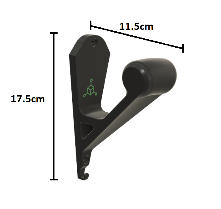 Colgador Para Casco De Moto Y Bicicleta Soporte De Pared-4