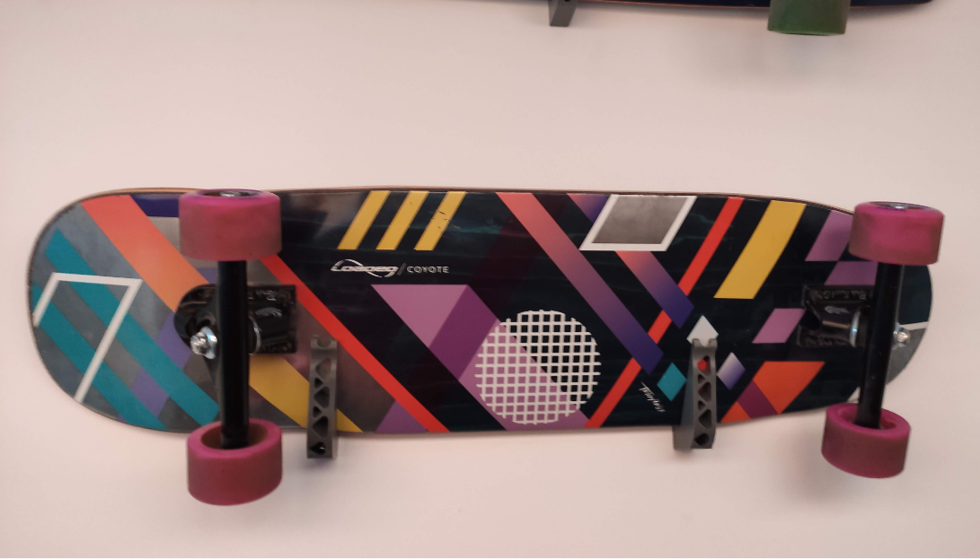 Soporte De Pared Longboard Colgador Para Skate A Muro-2