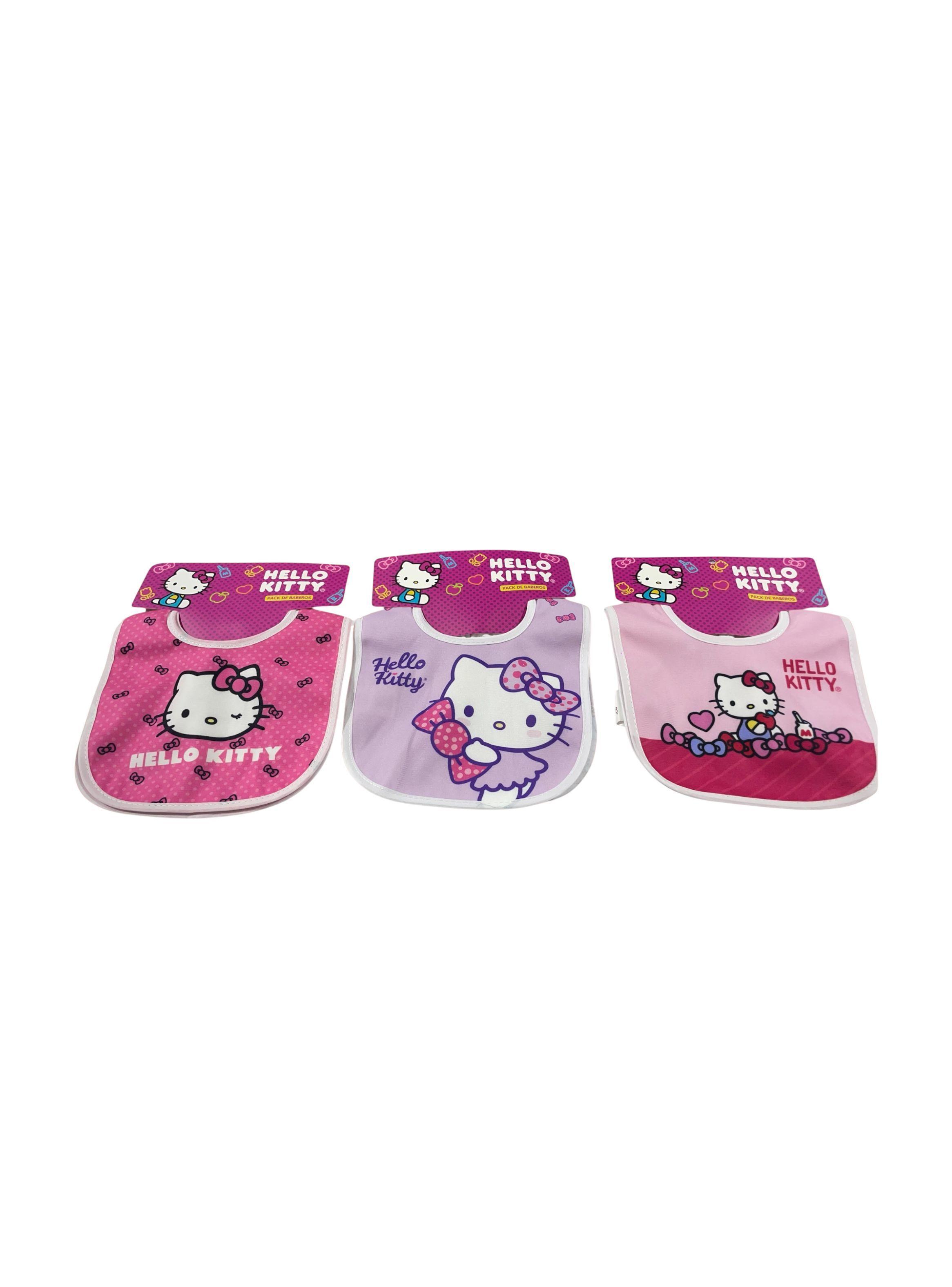 Pack babero 3 Hello Kitty Kuromi-0