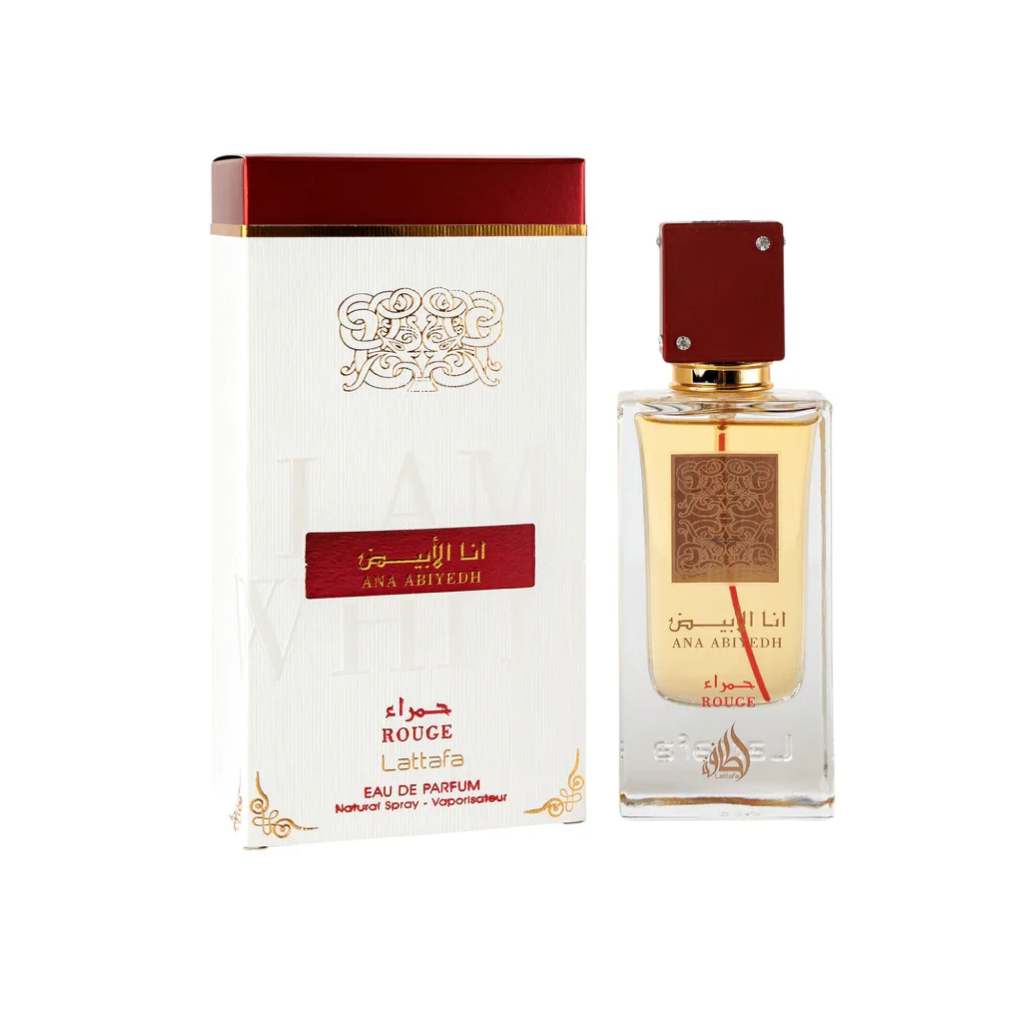 Lattafa Ana Abiyedh Rouge for Men And Women 60 ml-1