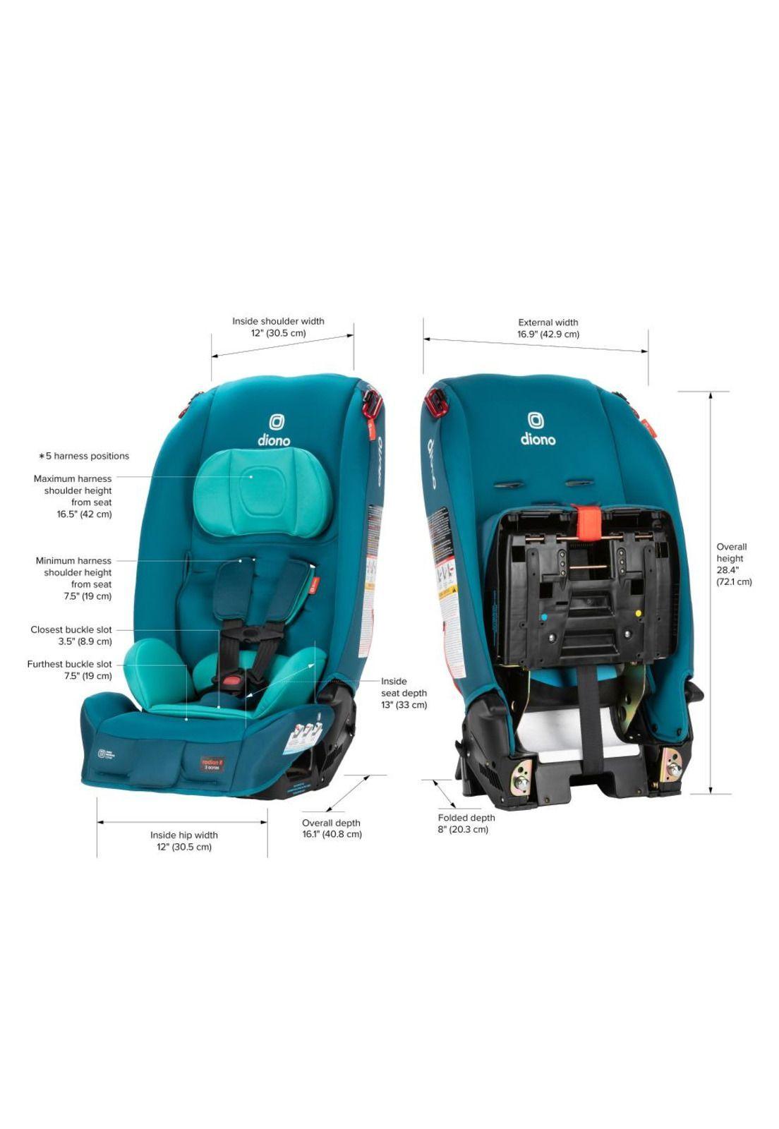 Silla de Auto Convertible Diono Radian® 3R Edición Calipso Razz-2