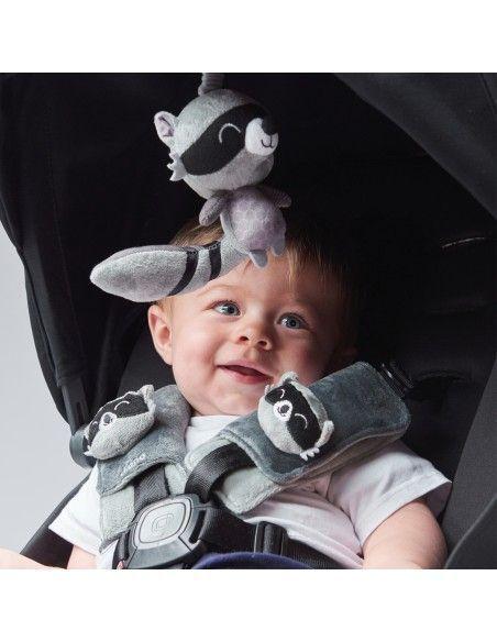 Almohadilla y Juguete sensorial Diono Baby-Mapache-2
