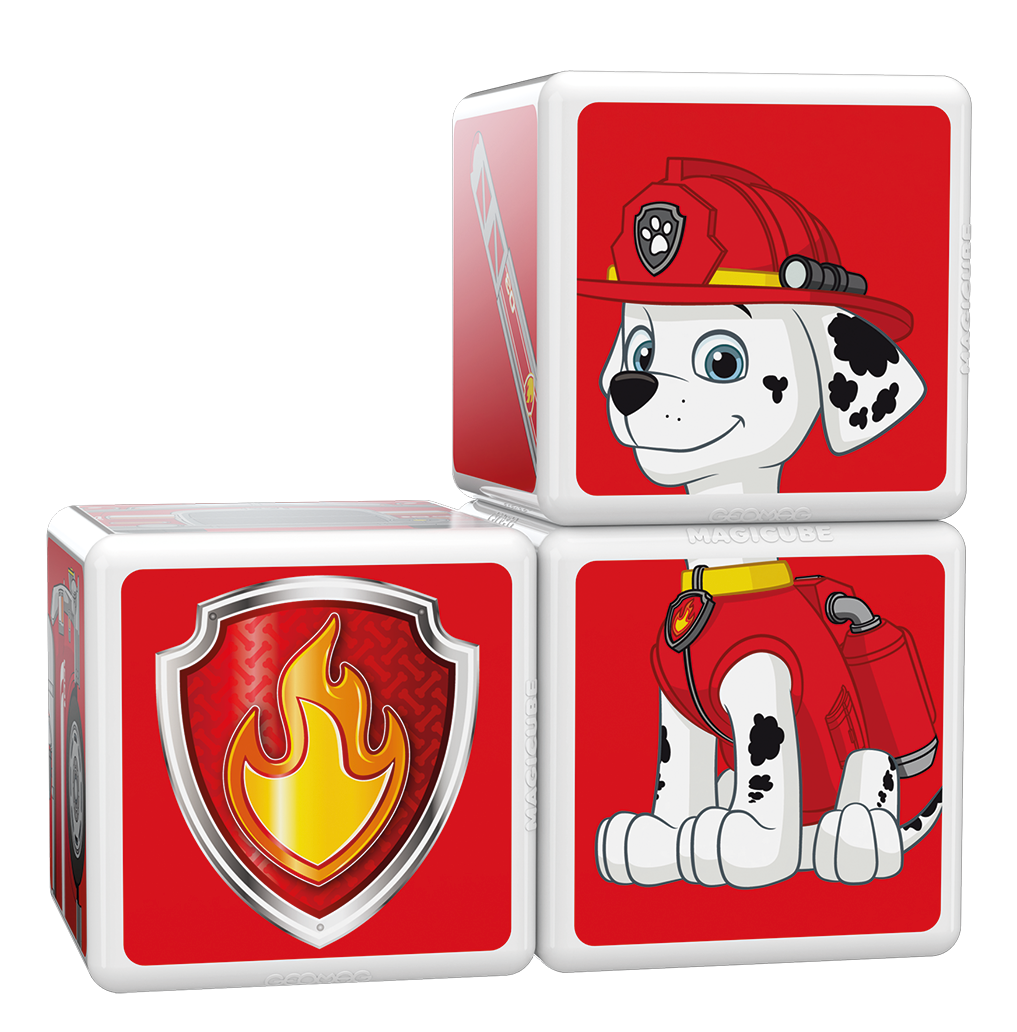 Cubos Magnéticos Paw Patrol-Camión Bomberos-6