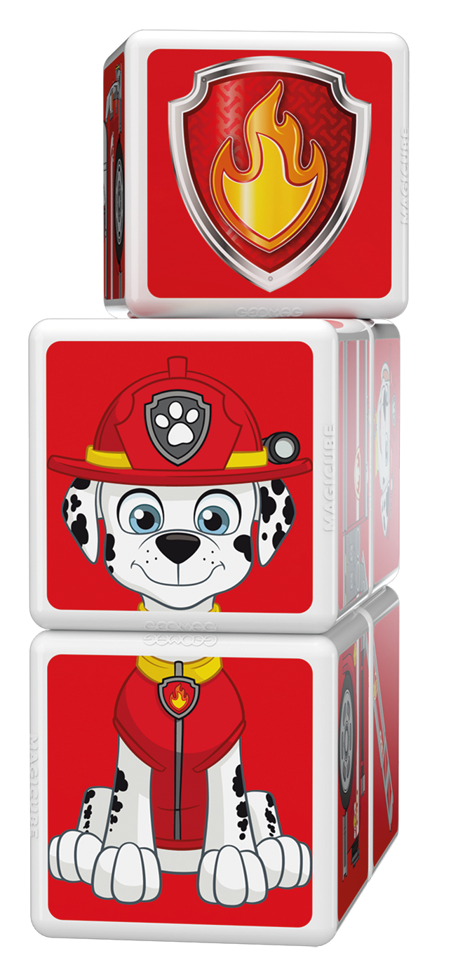 Cubos Magnéticos Paw Patrol-Camión Bomberos-5