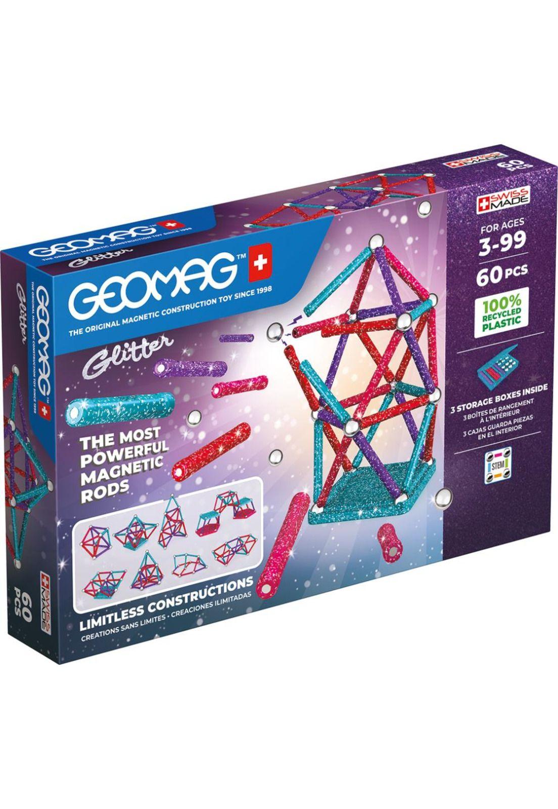 Juego de Creacion Magnético Glitter (60 piezas)-0