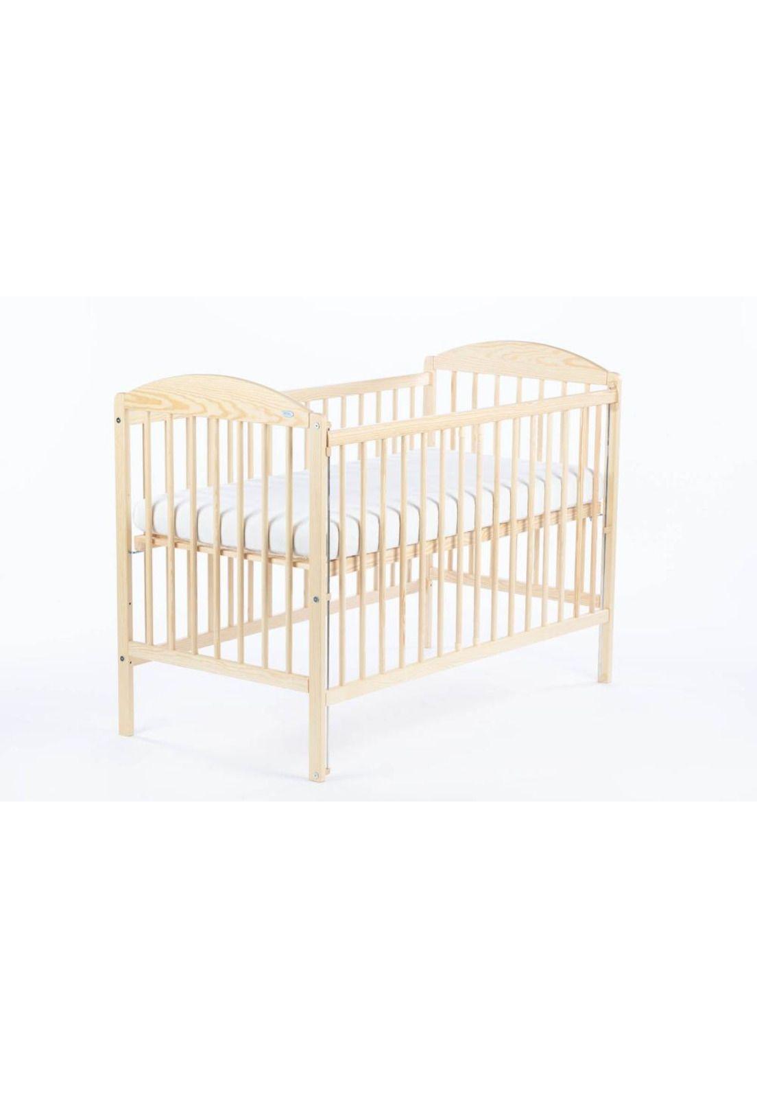Cuna KUBA Lateral Ajustable (120 x 60) - Pino Natural-3