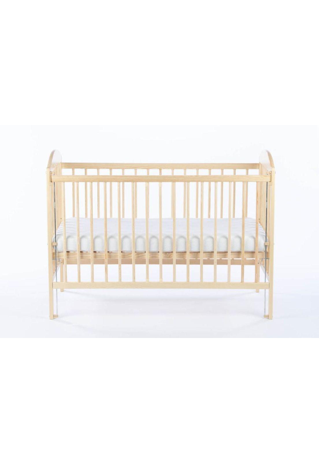 Cuna KUBA Lateral Ajustable (120 x 60) - Pino Natural-5