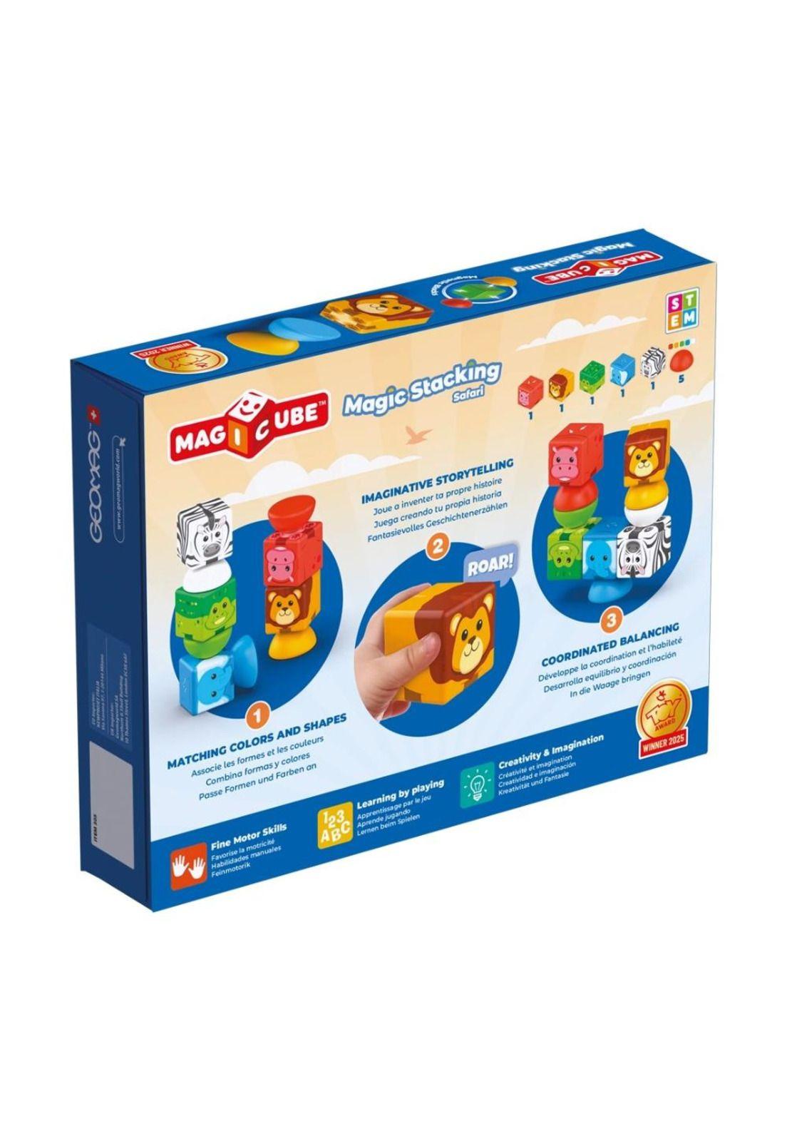 Cubos Magnéticos MAGICUBE Safari (10 piezas)-6