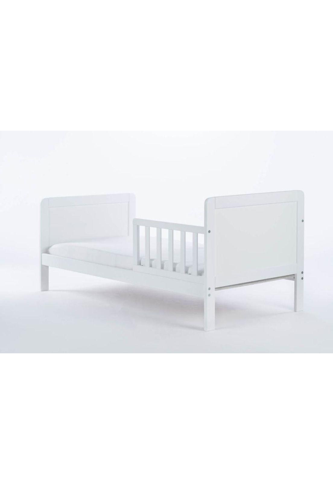 Cama Montessori de Transición con Cajonera OLEX (140 x 70) - Blanco-2