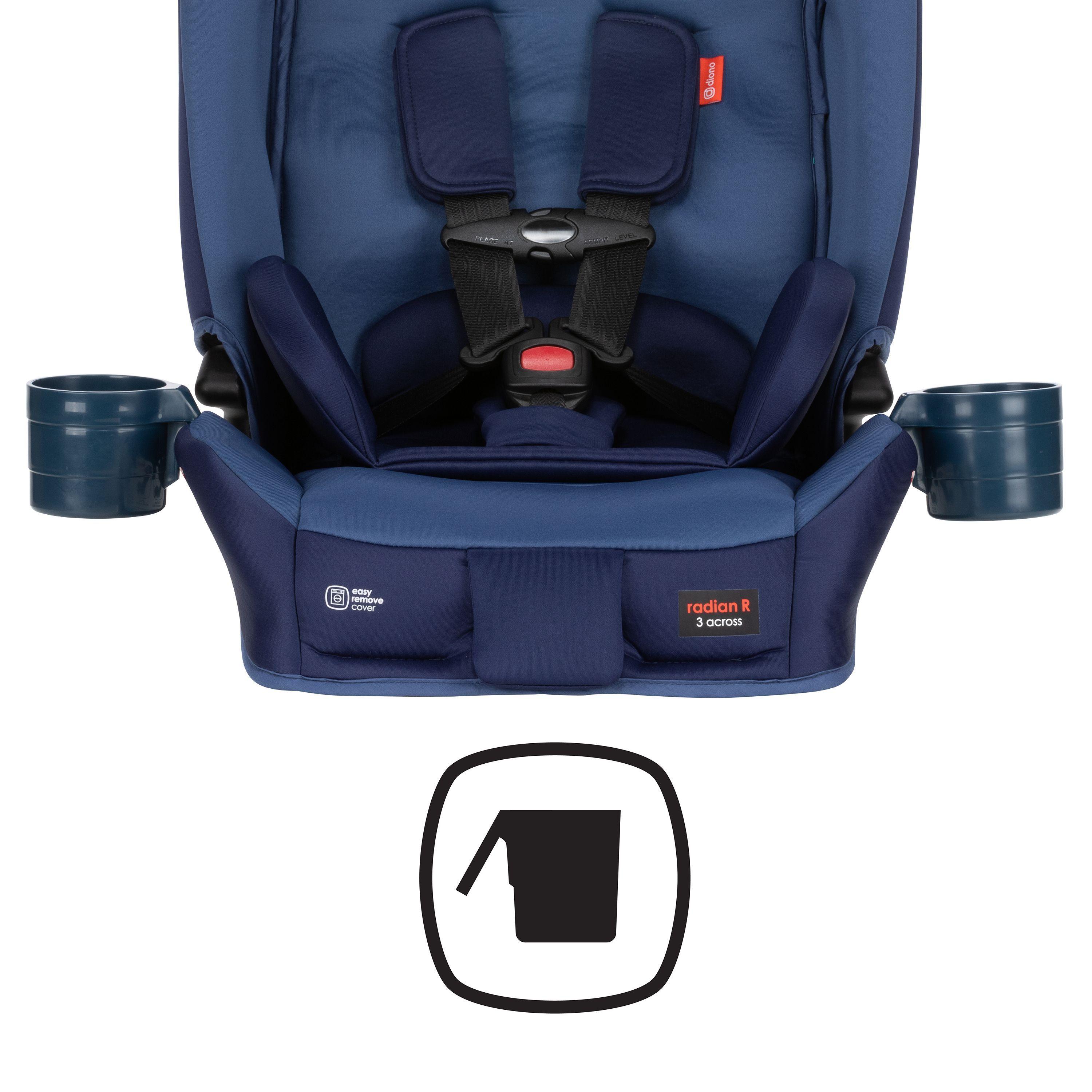 Silla de Auto Convertible Diono Radian® 3R Edición Limitada (Oleada Azul)-2