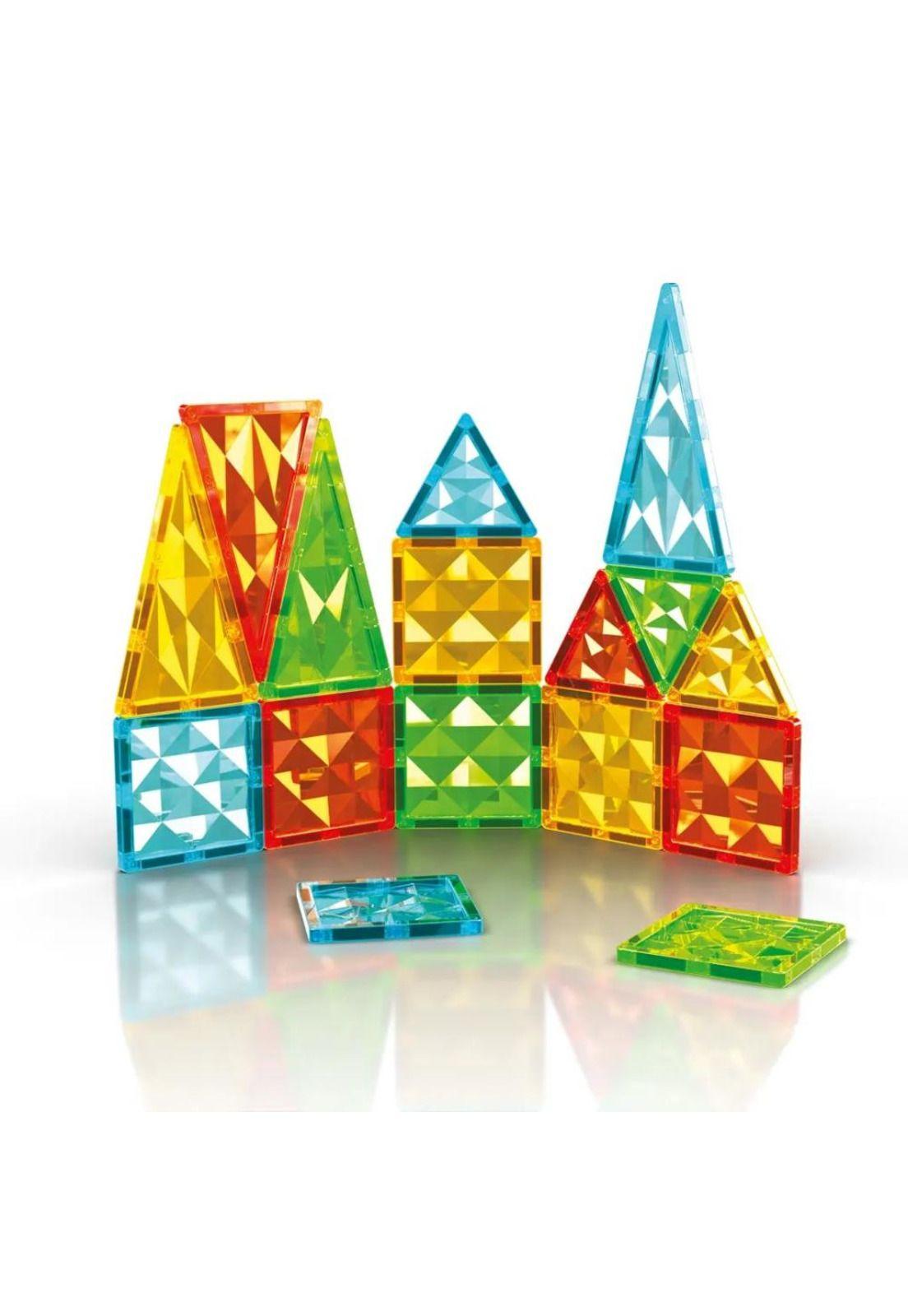 Juego de Creacion Magnético Tiles Gems (16 piezas)-4