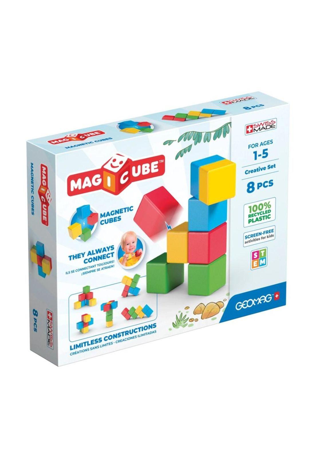Cubos Magnéticos MAGICUBE Set Creativo (8 piezas)-0