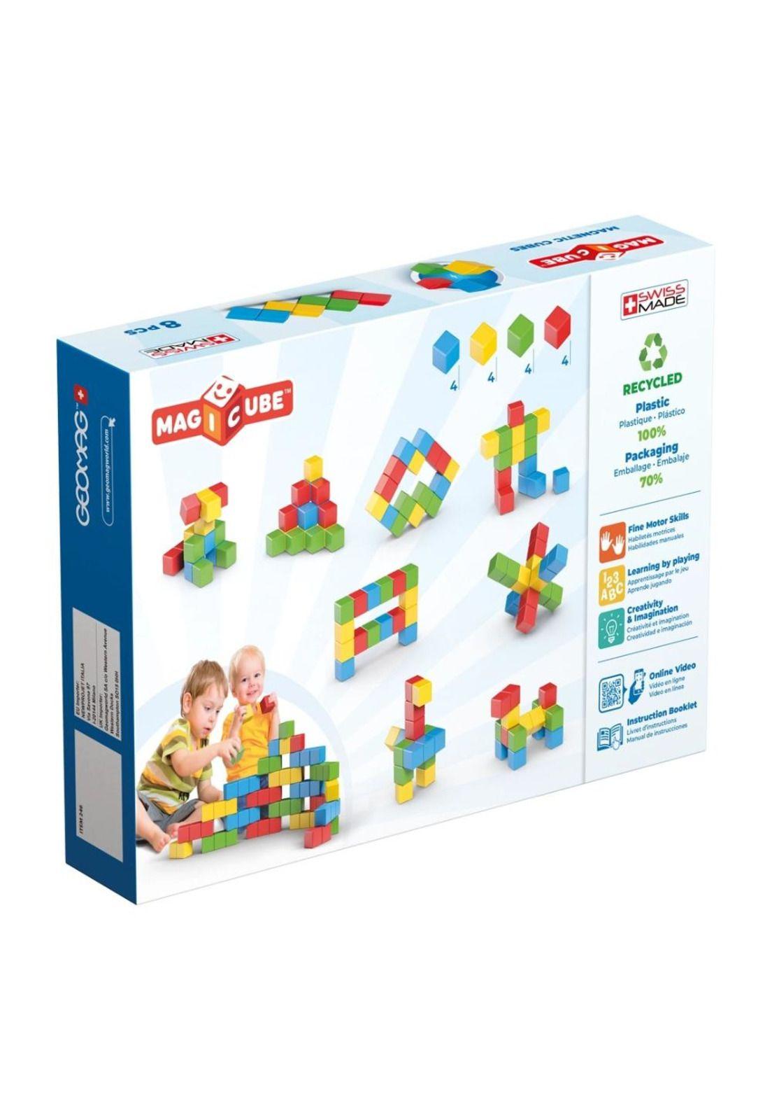 Cubos Magnéticos MAGICUBE Set Creativo (8 piezas)-6