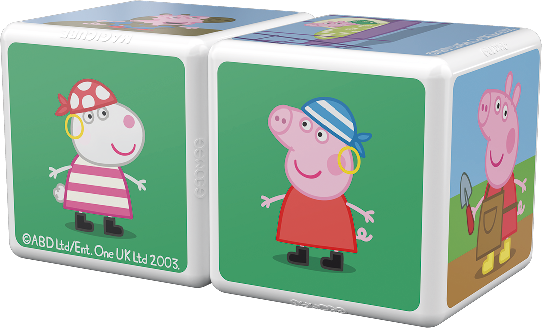 Cubos Magnéticos Peppa Pig-Un dia con Peppa 2 U-3