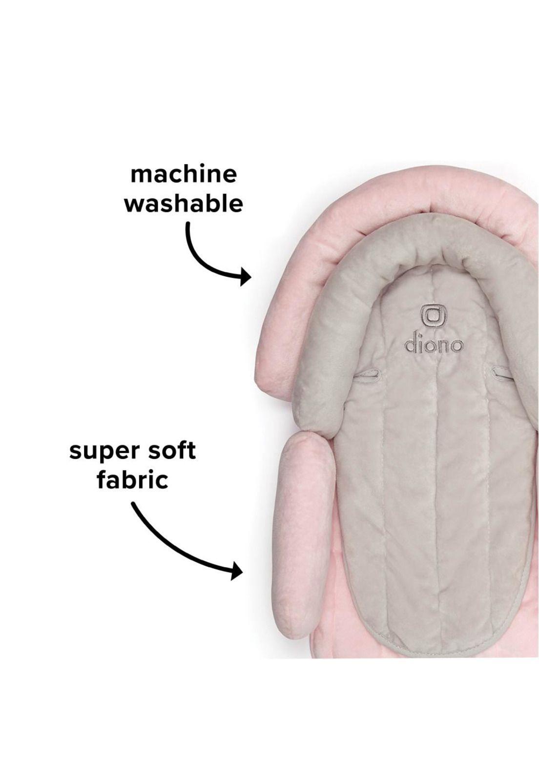 Almohada y Apoya Cabeza para Bebé - Rosado-3