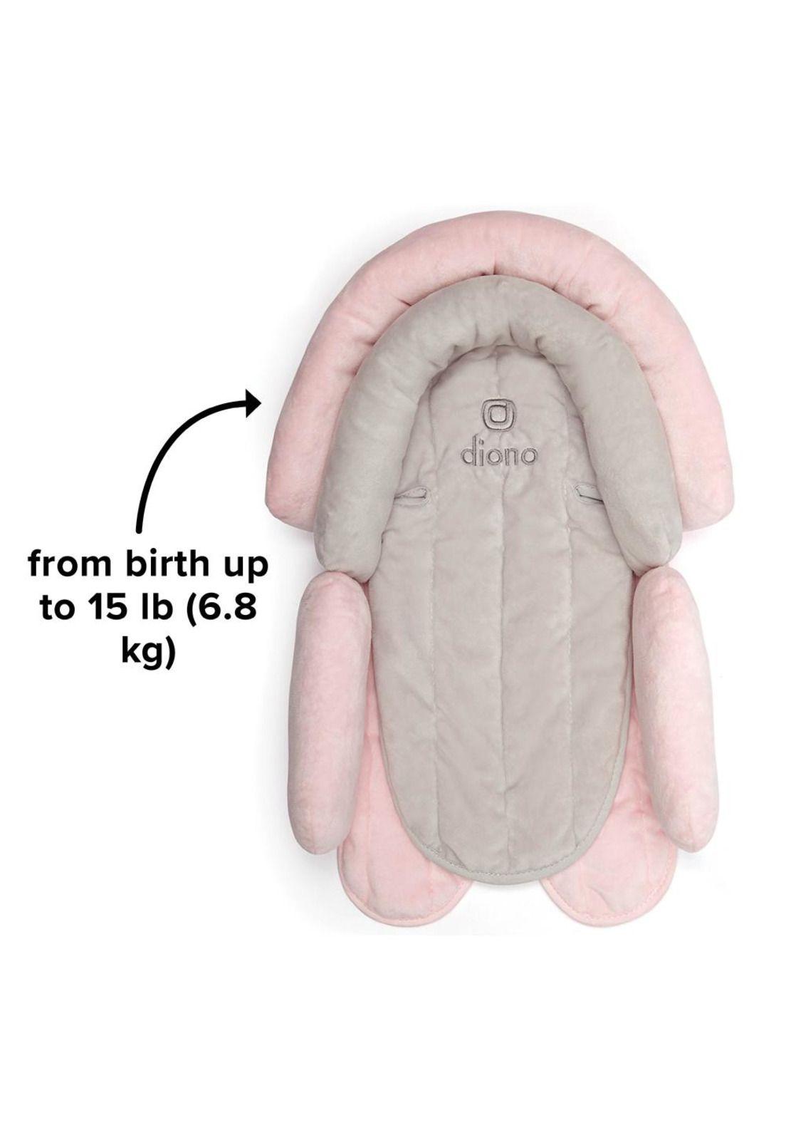 Almohada y Apoya Cabeza para Bebé - Rosado-4