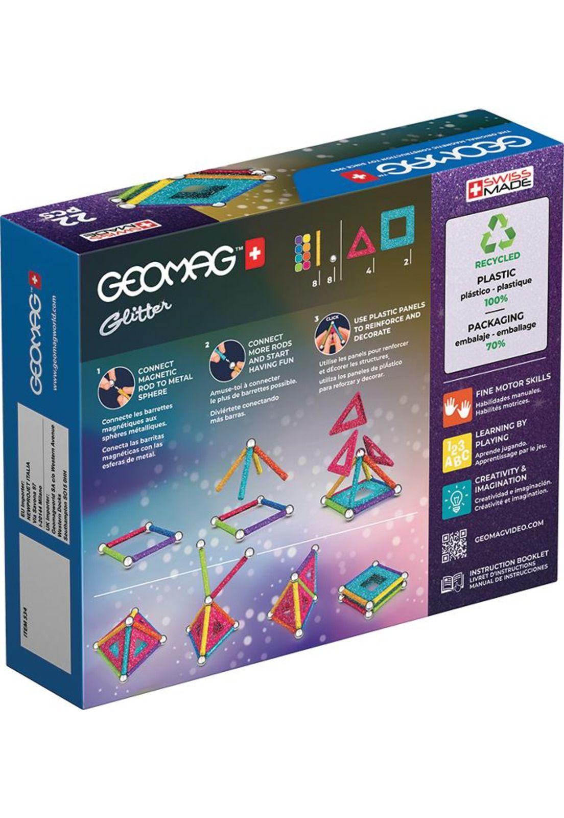 Juego de Creacion Magnético Glitter (22 piezas)-8