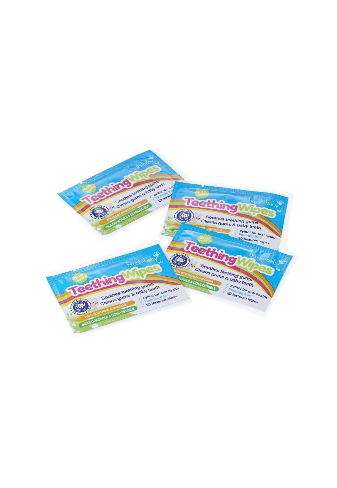 Toallitas Biodegradables para Dentición (20 unidades)-4