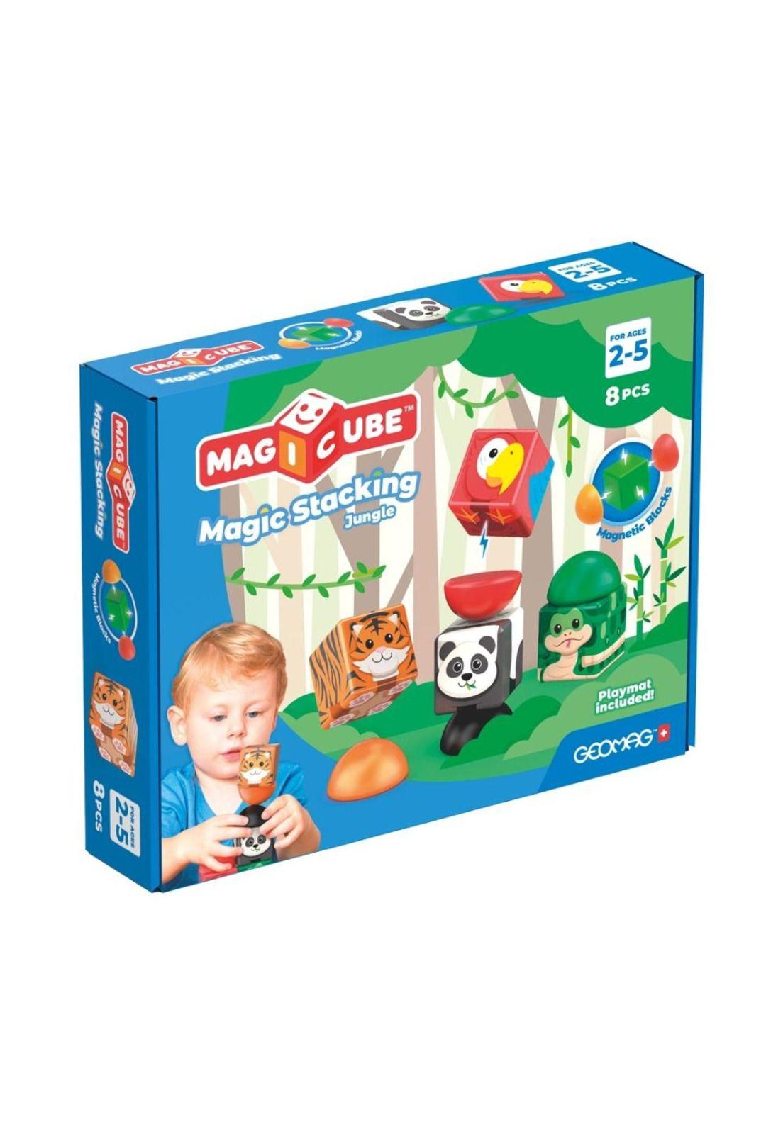 Cubos Magnéticos MAGICUBE Jungla (8 piezas)-0