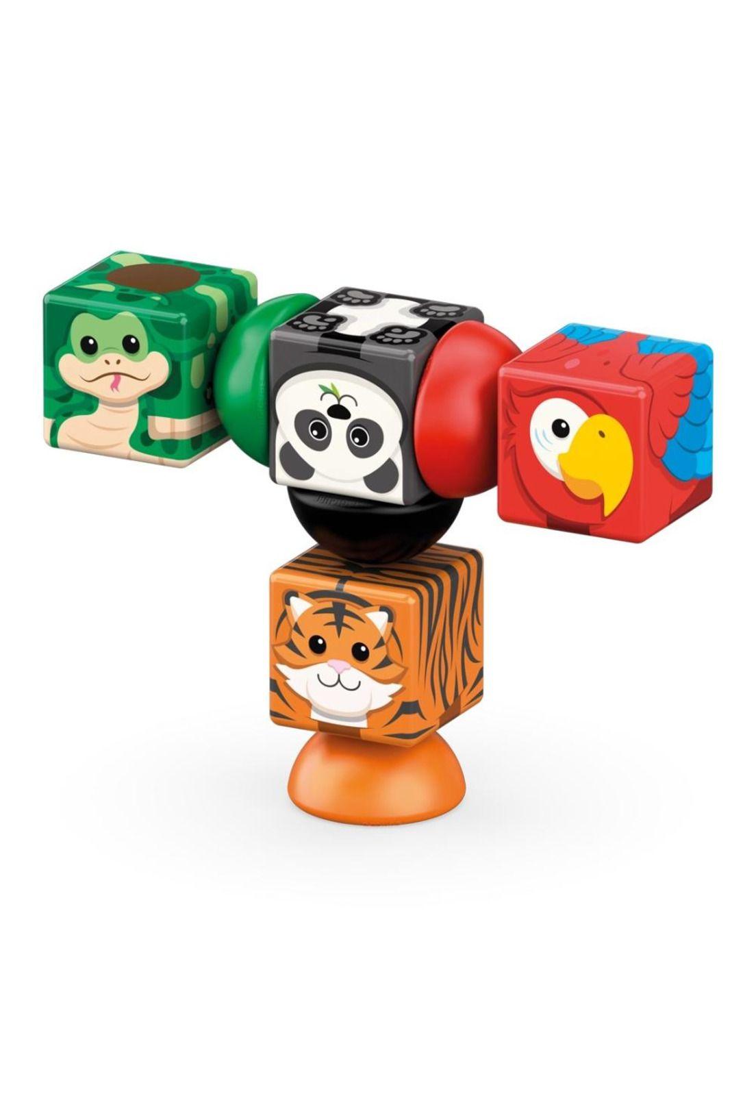 Cubos Magnéticos MAGICUBE Jungla (8 piezas)-2